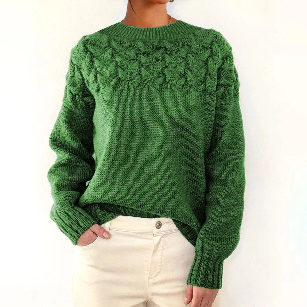 Winter Turtleneck Knit Pullover Sweater