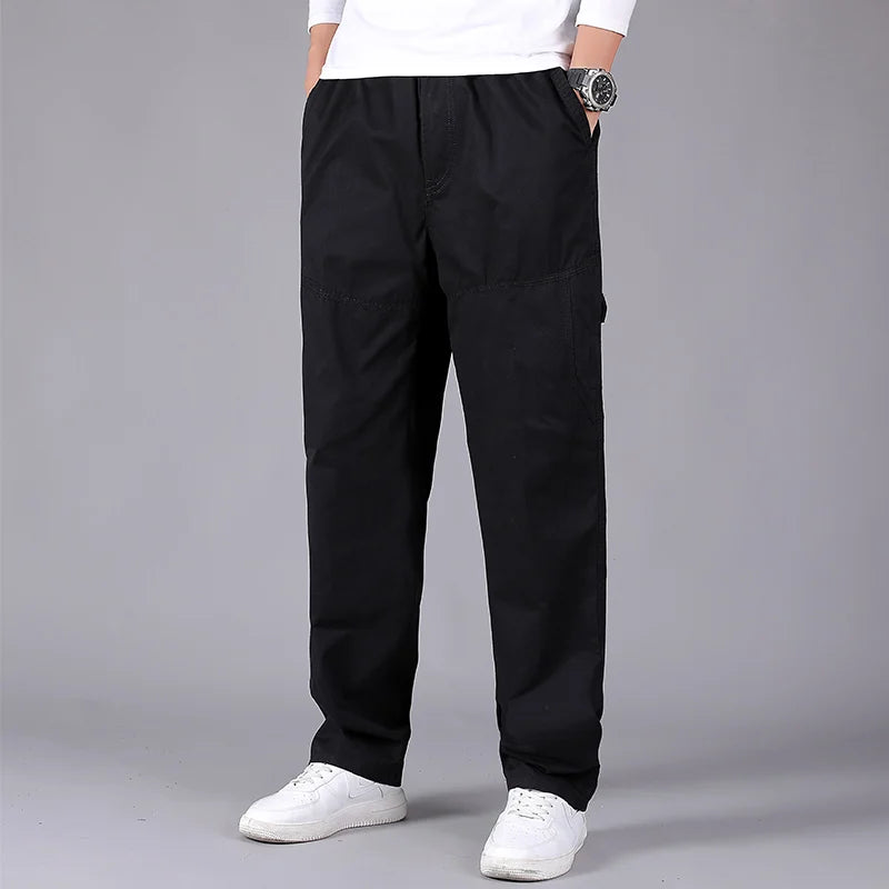 Large Size Casual Cargo Pants