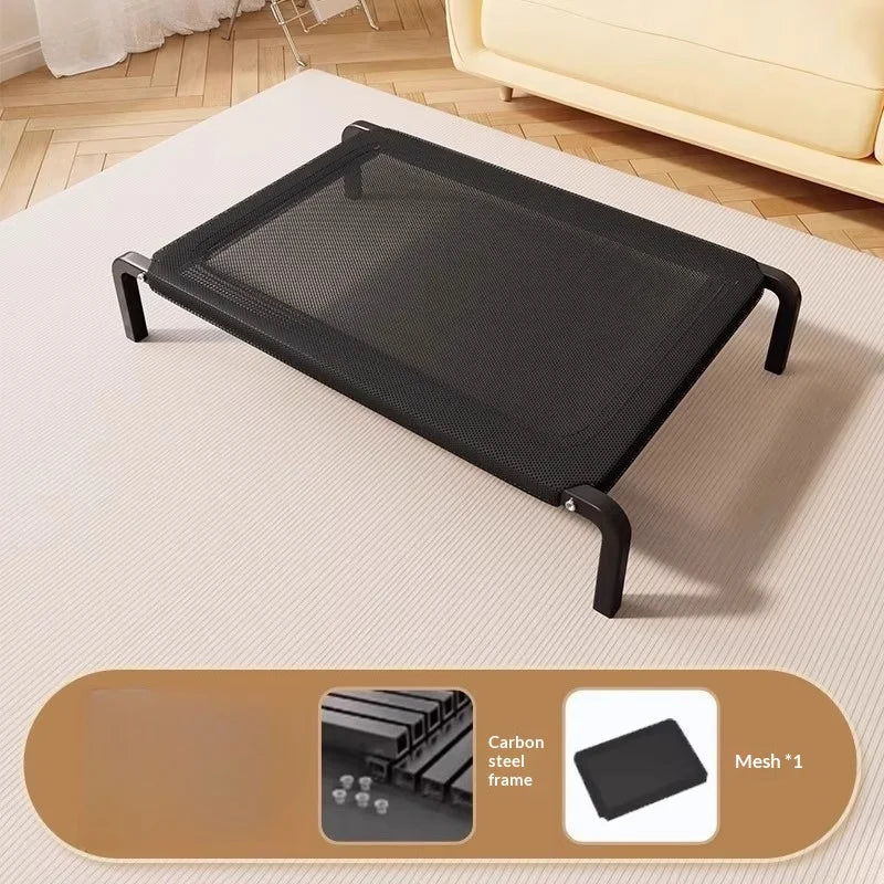 Elevated Dog Bed All Season Outdoor Indoor Waterproof Chew Proof Raised Pet Cot Large Small Dogs Dog Beds Pet Accessories