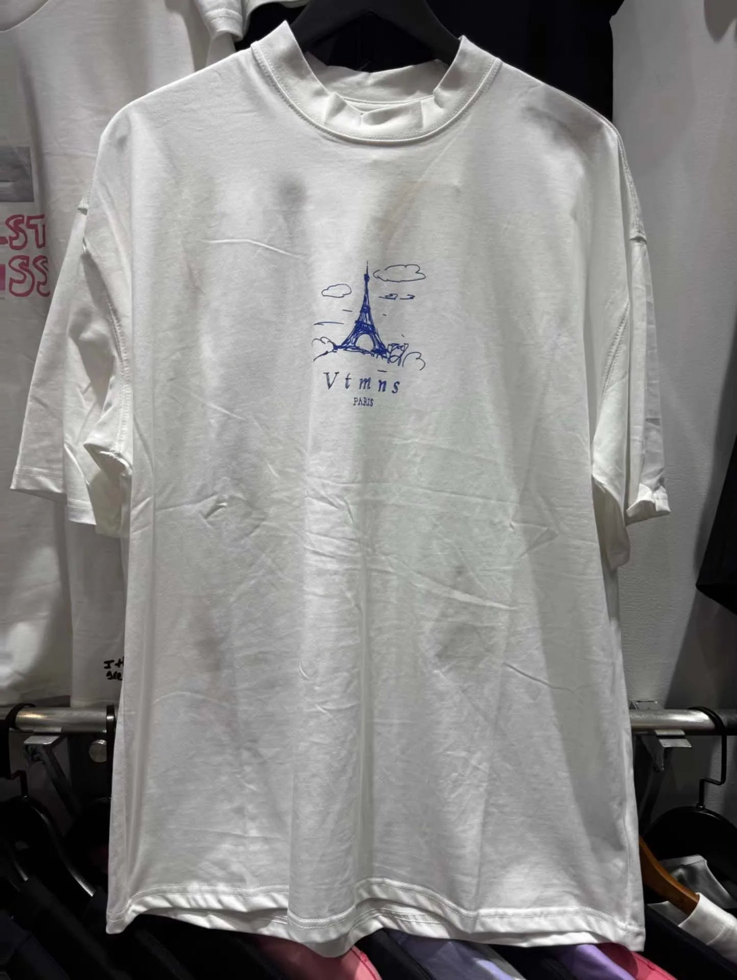 Oversized Heavy Cotton Print Tee