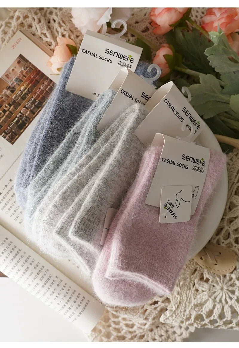 Plush Winter Mid Tube Socks