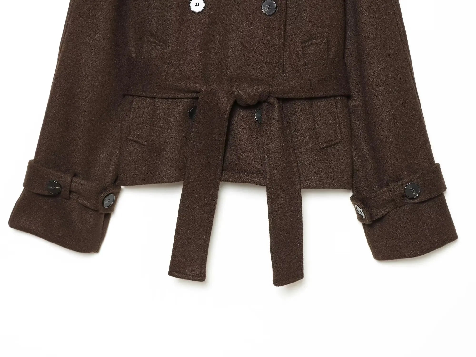 New Women's Jackets & Coats Autumn 2026 Fashion Loose Belt Elegant Turtleneck Warm Winter Jackets Women's Chic Youth Street Coat