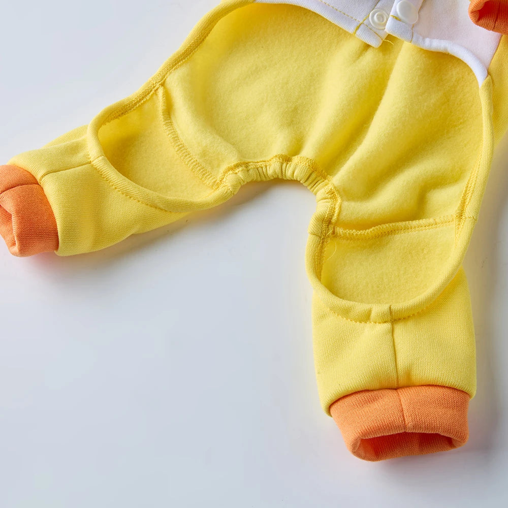 Yellow Chicken Pet Holiday Costume
