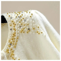 Slim O-Neck Knit Cardigan Sweater