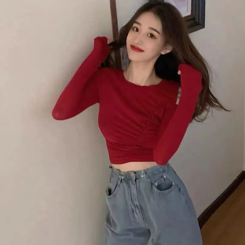 Slim Hollow Detail Tee Women