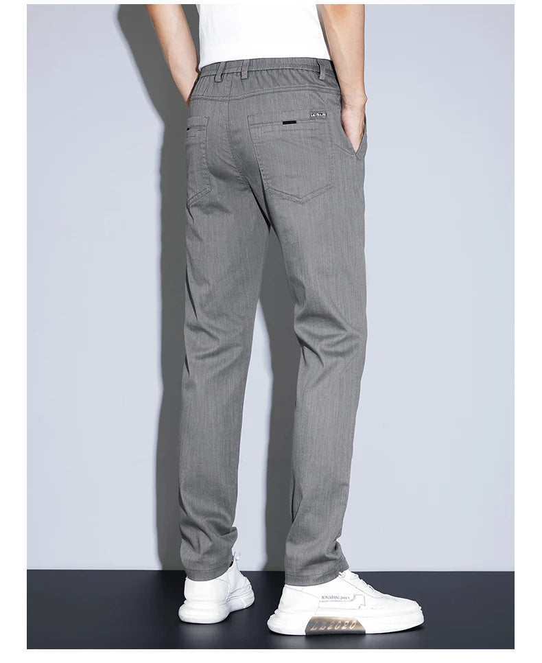 Slim Stretch Summer Business Pants