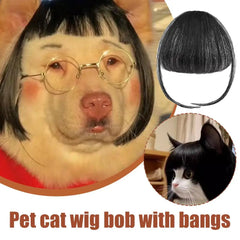 Cat Wig Accessories Dog Headdress Funny Costume Puppy Cosplay Dress Up Cute Pet Wig Cosplay Funny Props Puppy Costumes Supplies