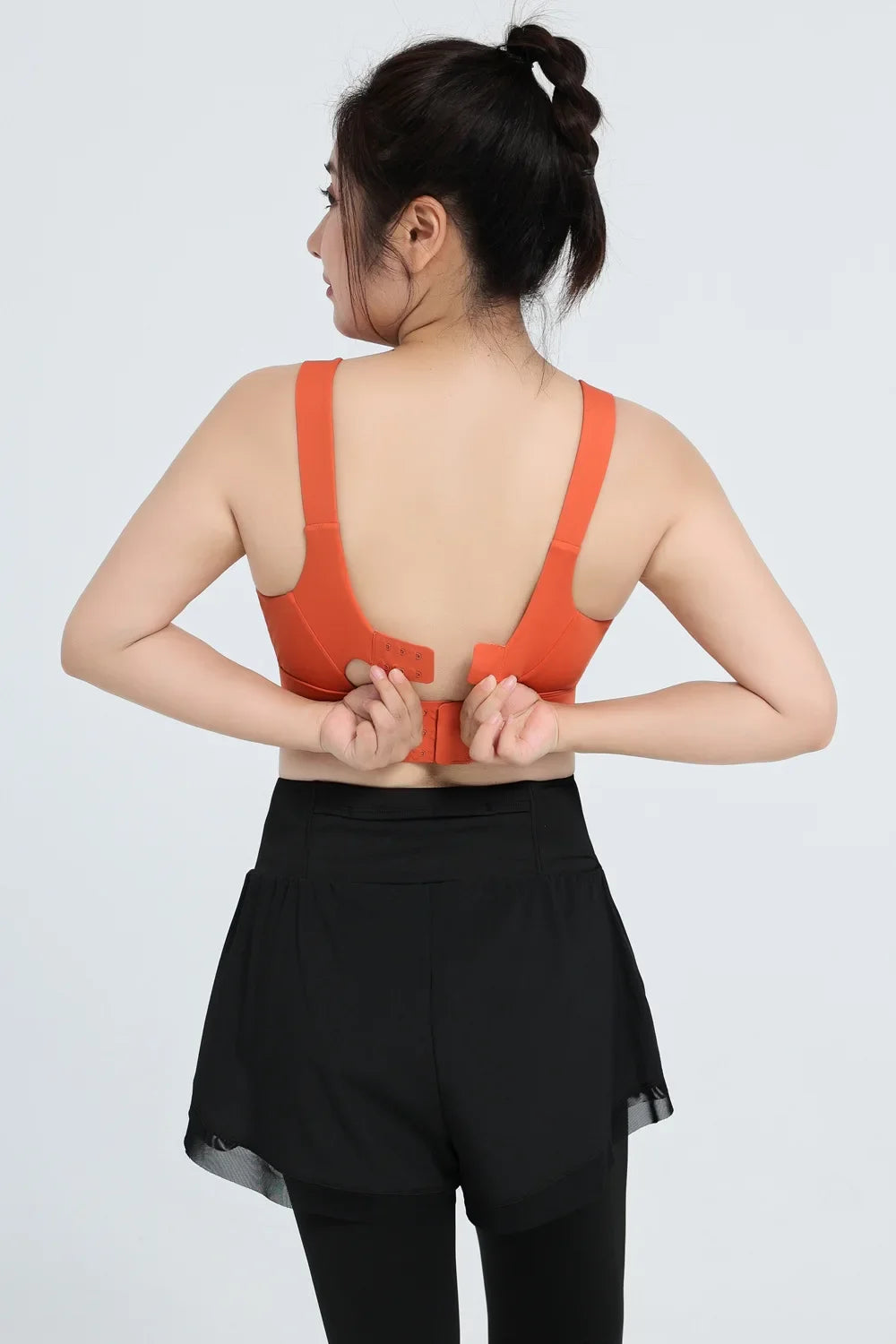 S-5XL High Impact Sports Bras for Women Push Up Sports Bra Racerback Sports Workout Bra Running Plus Size Bra