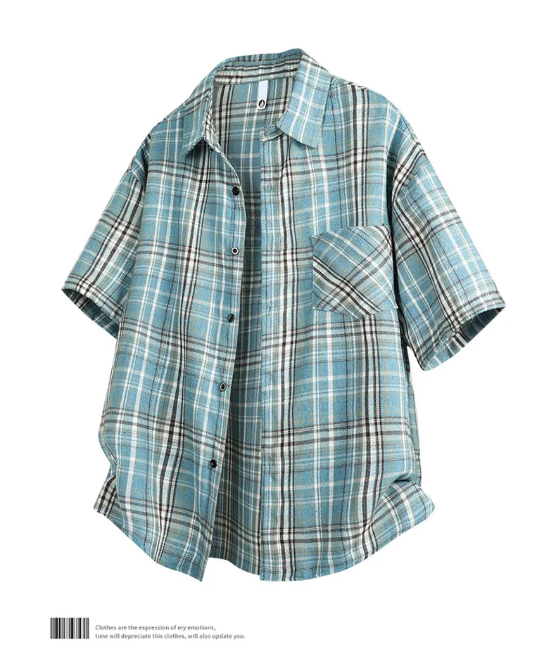 Plaid Casual Long Sleeve Shirt