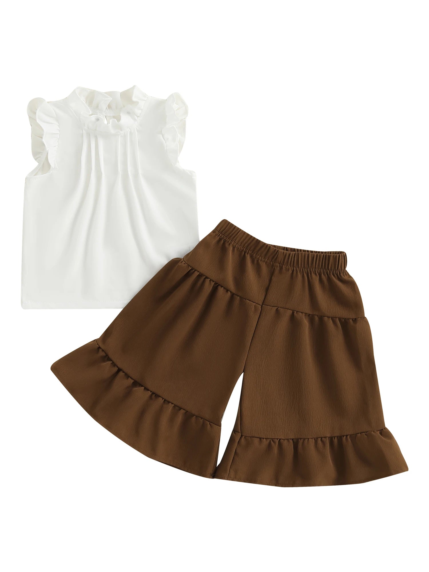 Ruffle Floral Toddler Summer Set