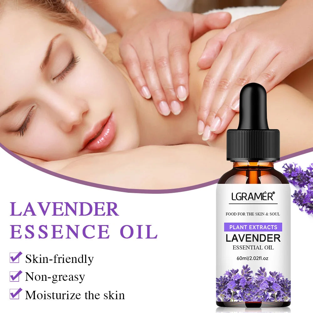 Lavender Moisturizing Massage Essential Oil