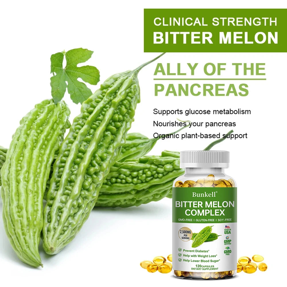 Organic Bitter Melon Extract Capsules