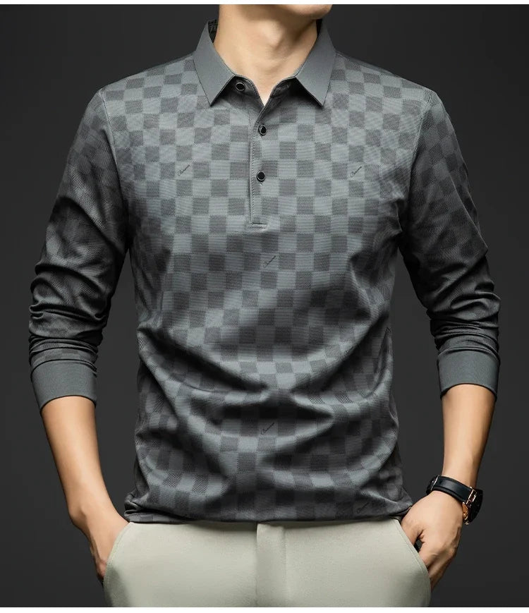 Autumn Plaid Polo Essential