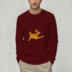 Printed Long Sleeve Tee Men