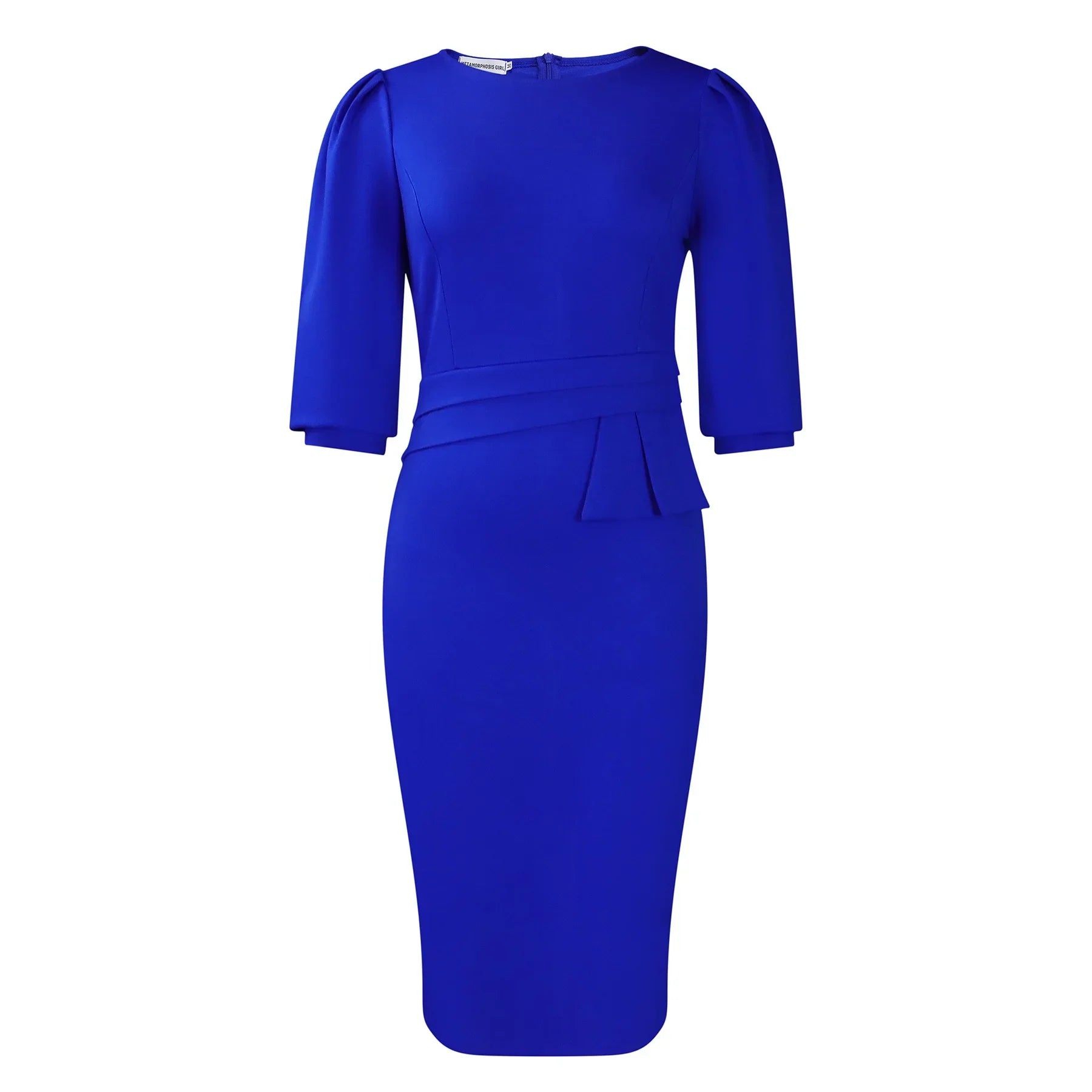 Sheath Half Sleeve Office Dress