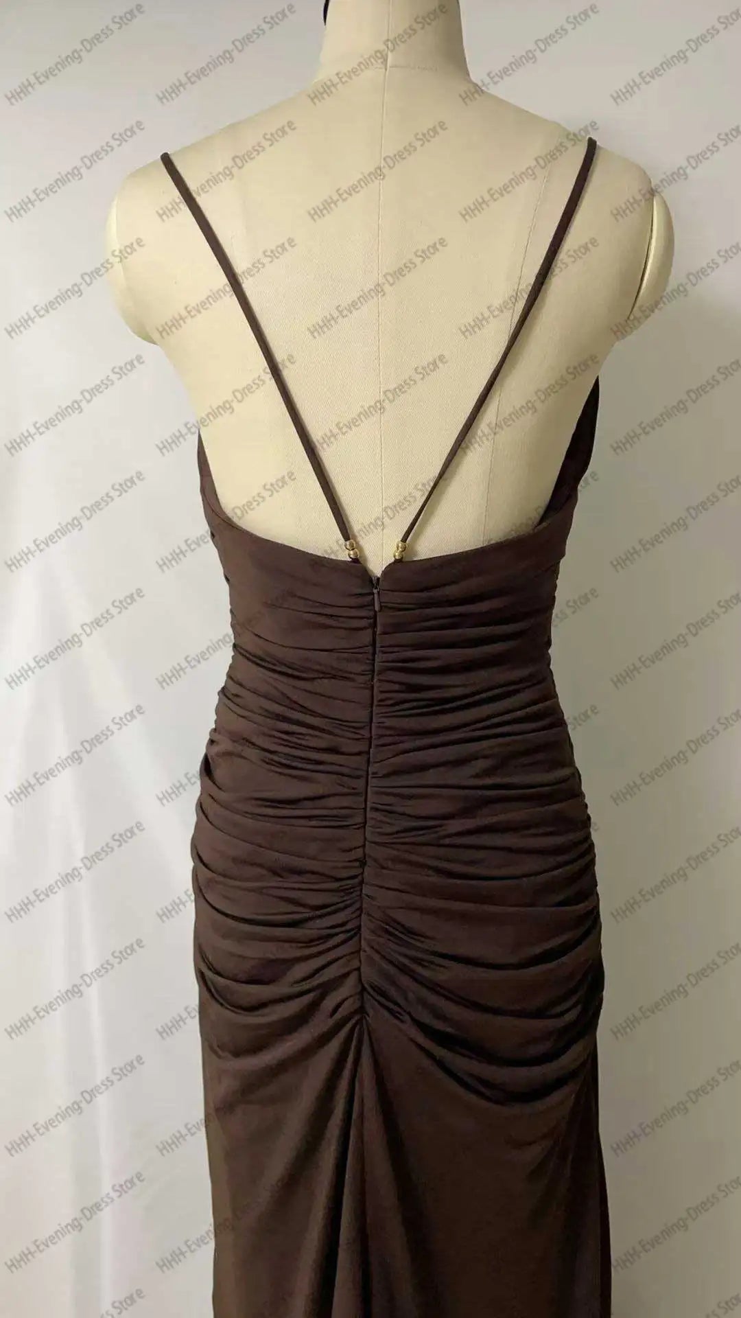 Elegant Evening Dress Pleated Straight Prom Dresses Sleeveless V-Neck Party Cocktail Gowns Wedding Guest Dress 2026 Customized