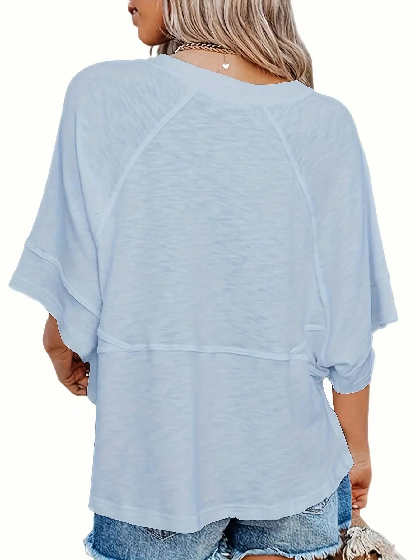 Batwing Crewneck Summer Tee