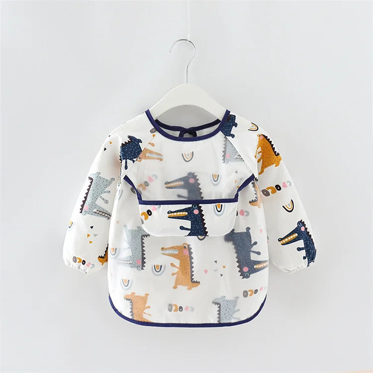 Waterproof Long Sleeve Baby Bib