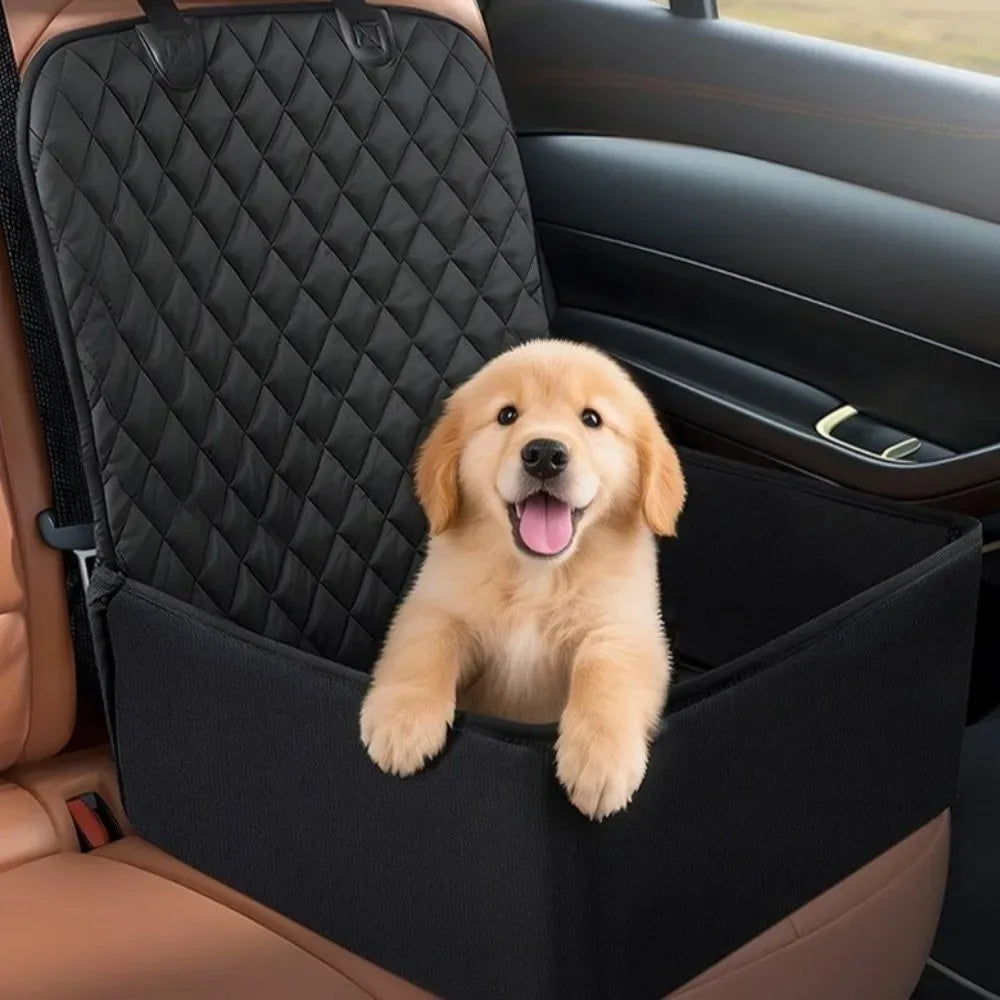Travel Portable Pet Carrier Basket Non-Slip Scratch Proof Cat Basket Seat Durable Waterproof Dog Auto Seat for Dogs Cats