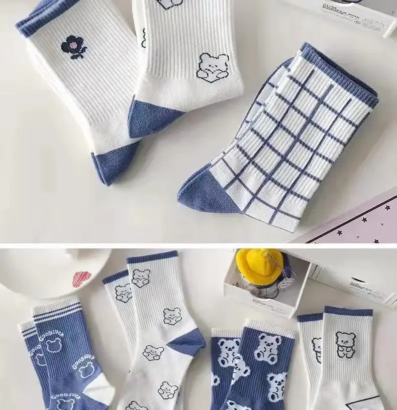 Striped Plaid Sport Socks