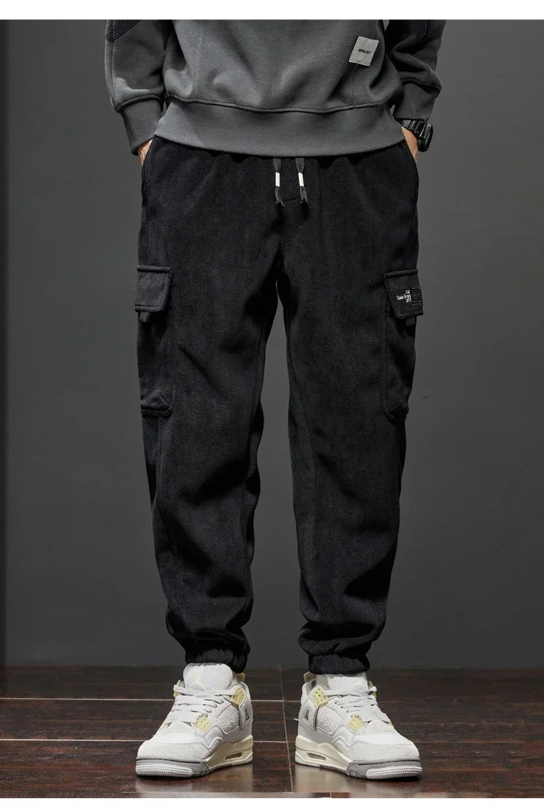 Elastic Waist Casual Jogger Pants