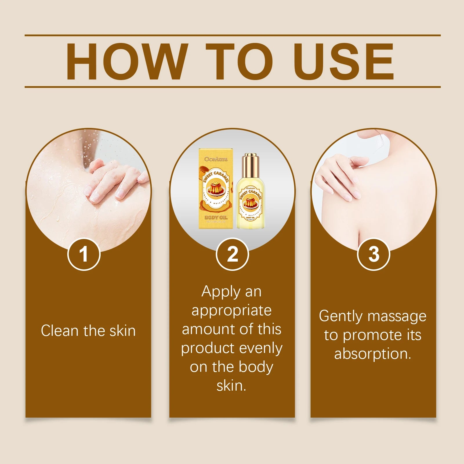 Body Massage Oil Improve Moisturizing Relieve Stress Muscle Relaxing Body SPA Lasting Scent Body Essential Oils
