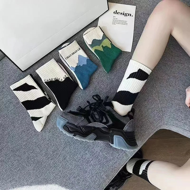TITLE: Elegant Everyday Mid Calf Socks