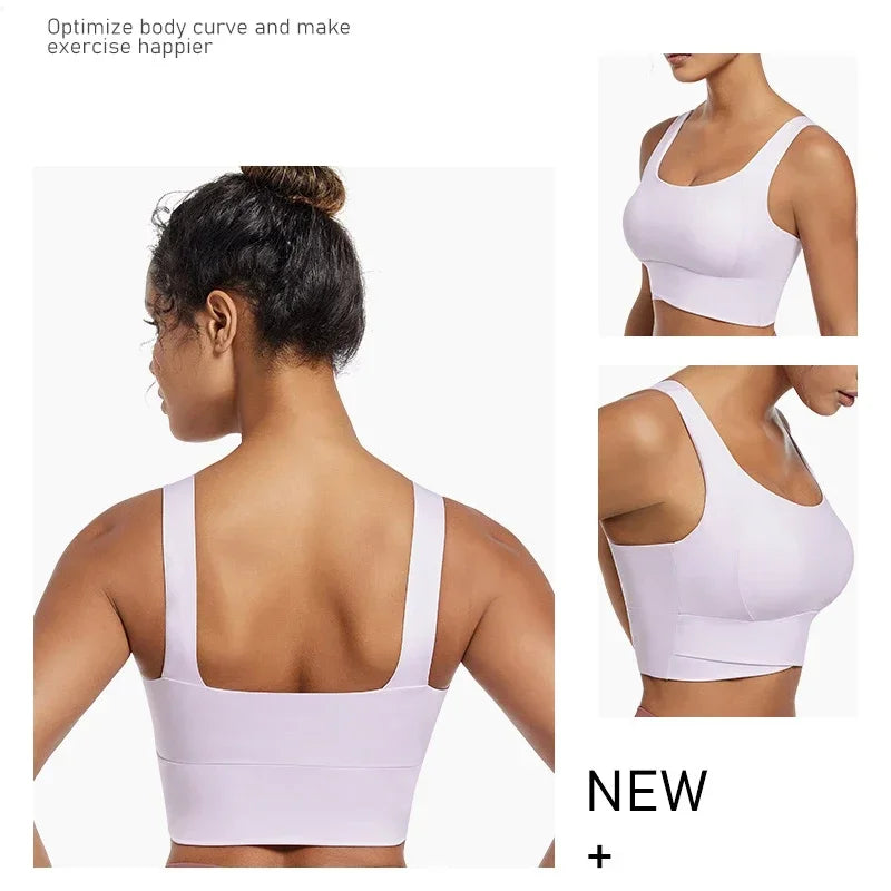 High Impact Sports Bras For Women High Support Padded Sports Bra Workout Fitness Crop Top For Women Racerback Bra For Yoga