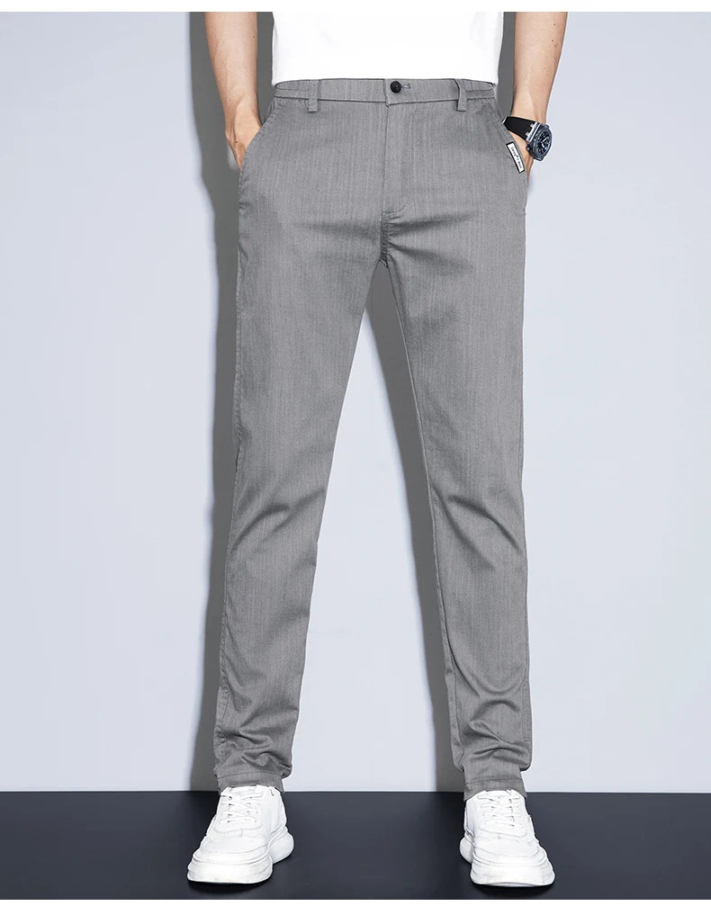 Slim Stretch Summer Business Pants