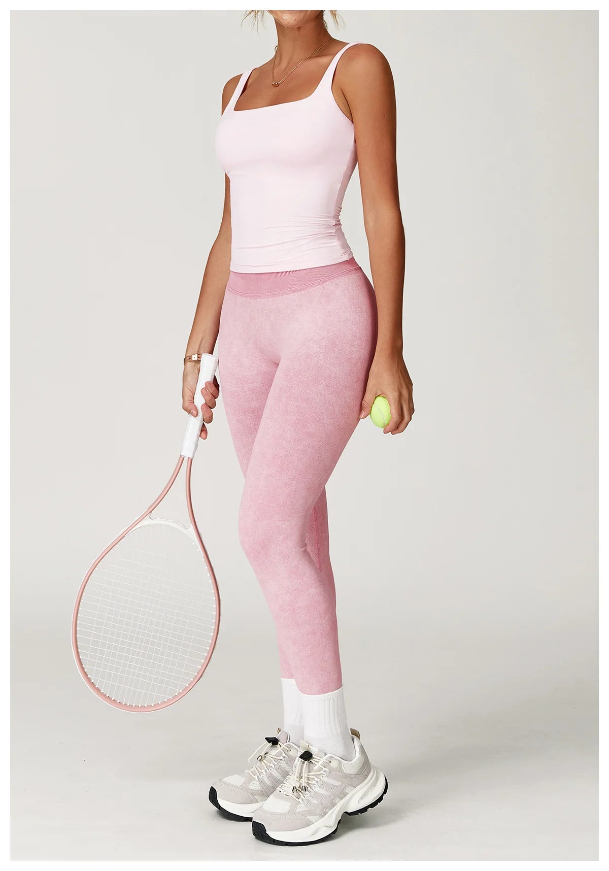 Solid Color Women Yoga Pants High Waist Stretch Gym Leggings Fitness Running Trousers
