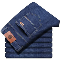 Slim Straight Business Denim