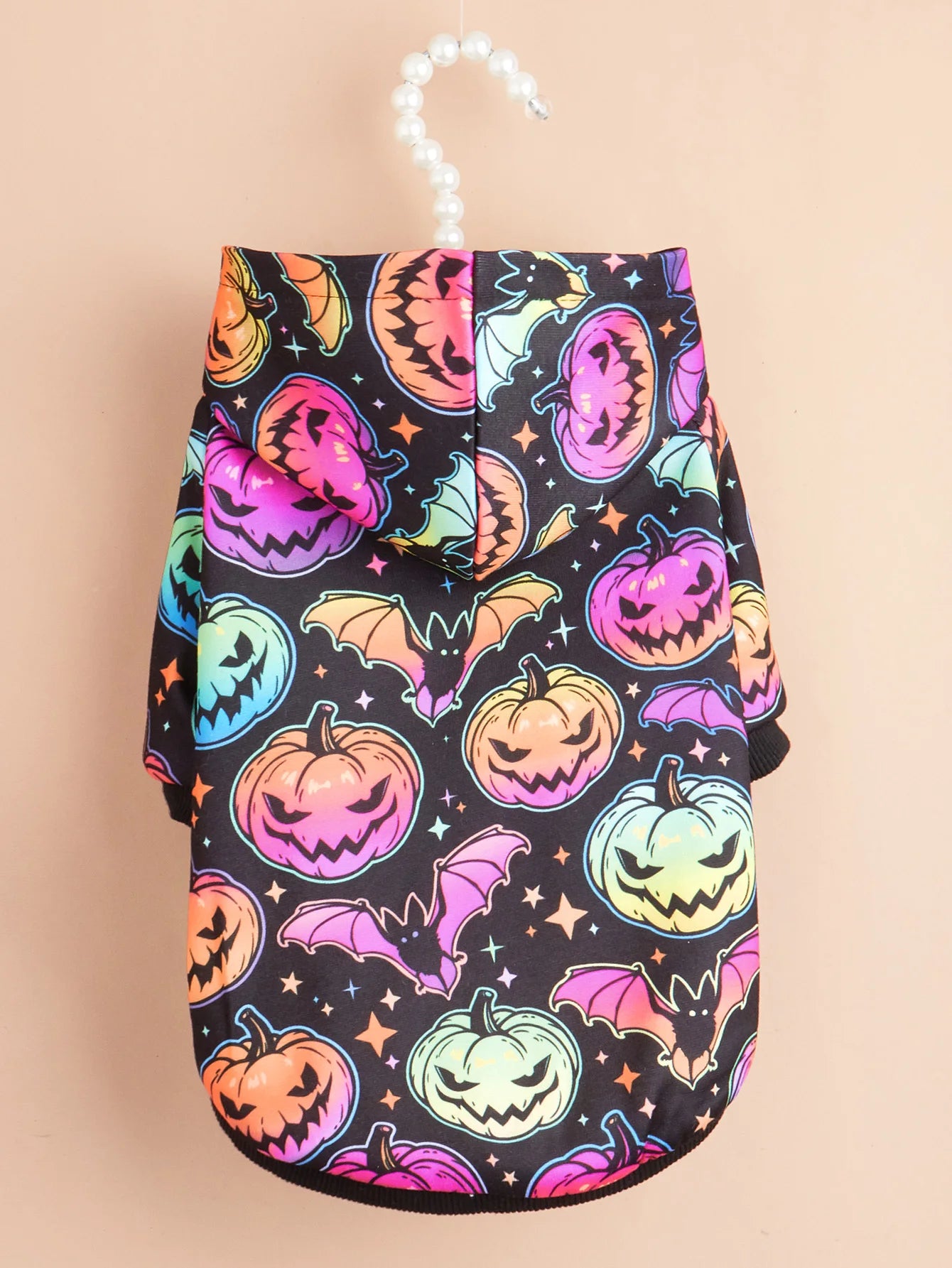 Halloween Print Pet Hoodie Sweatshirt