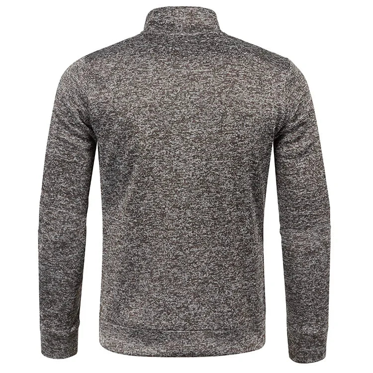 Men Sweatshirts Spring Autumn Pullover Half Zipper Pullover for Male Hoody Outdoor Sweatshit Solid Color Stand Collar