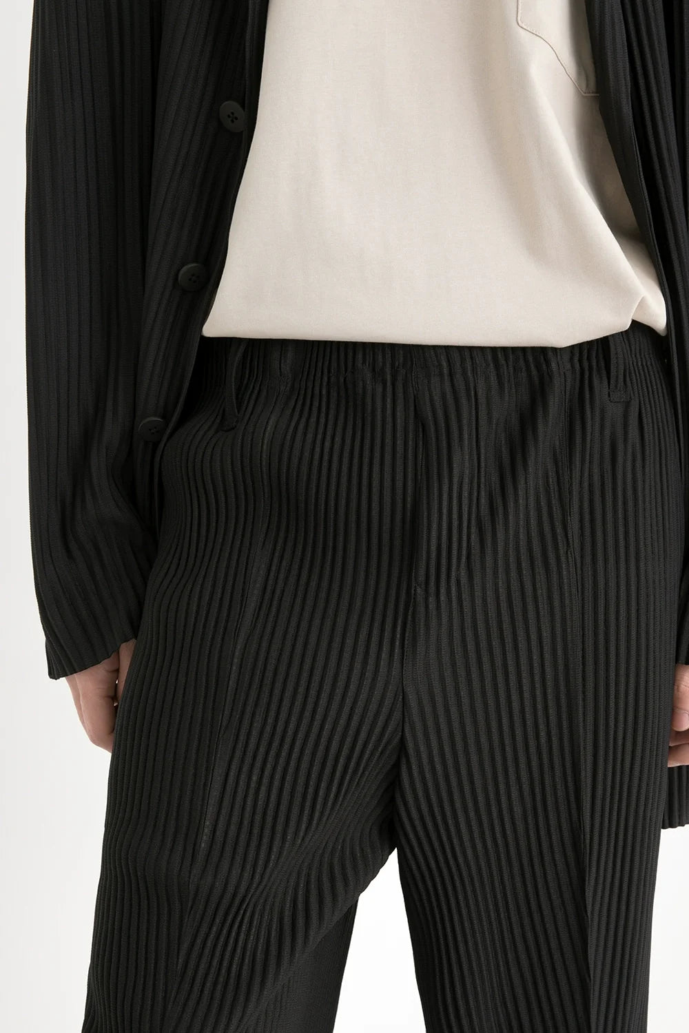 Japanese Pleated Streetwear Suit Pants
