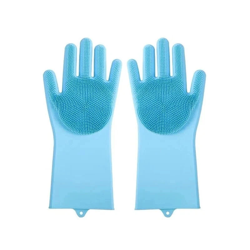 Silicone Shampoo Massaging Glove