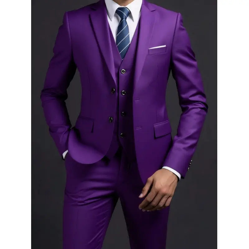British Style Three Piece Suit