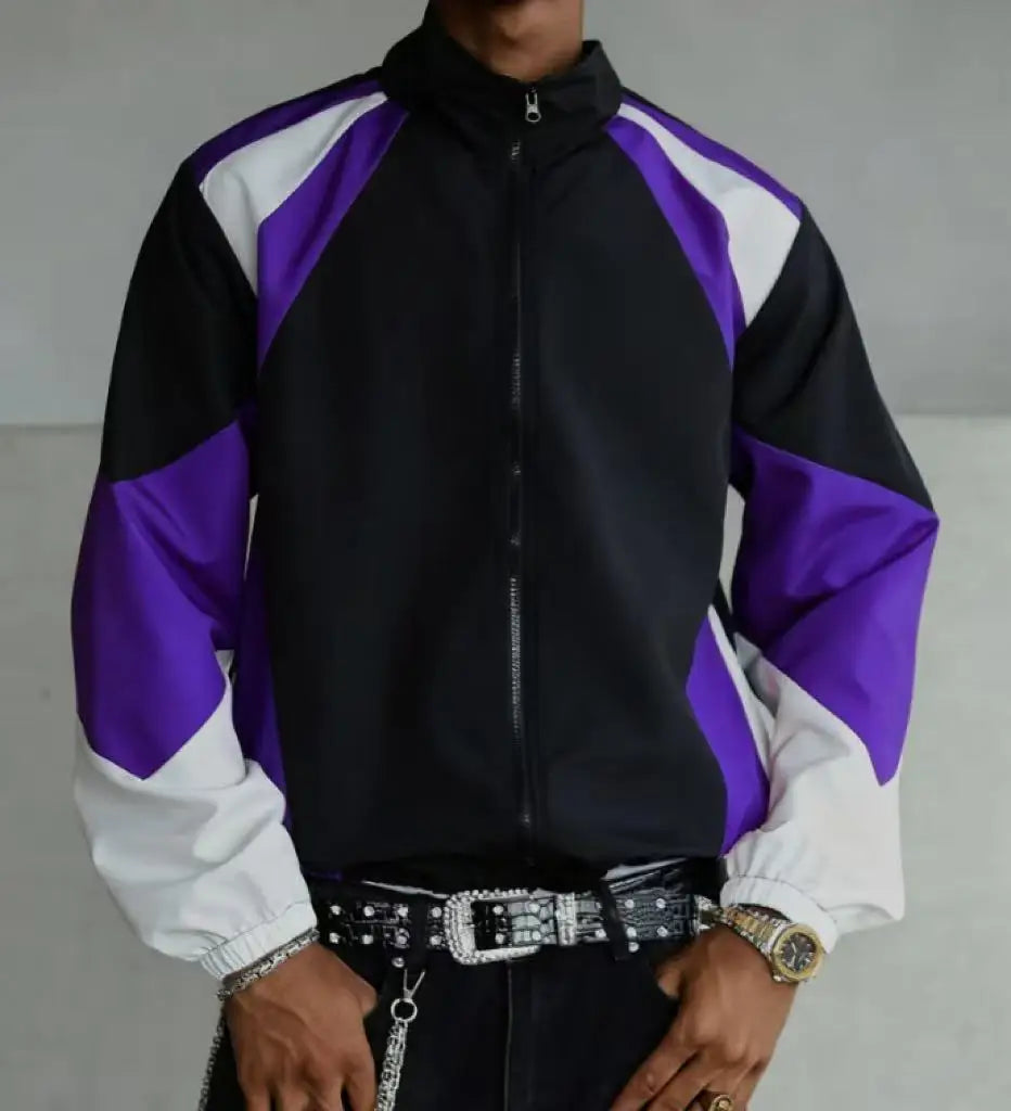 Lightweight Color Block Jacket