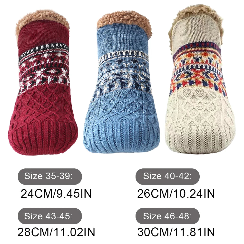 Winter Fuzzy Non-Slip Slipper Socks