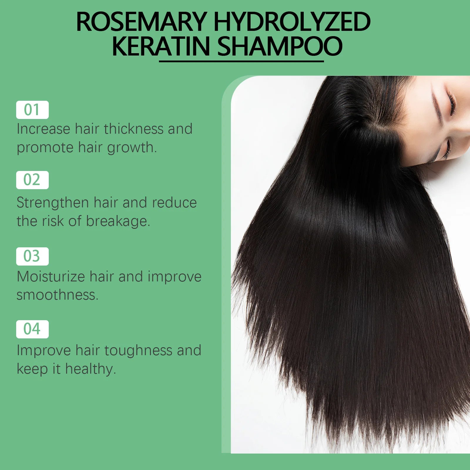 Rosemary Volumizing Repair Hair Shampoo