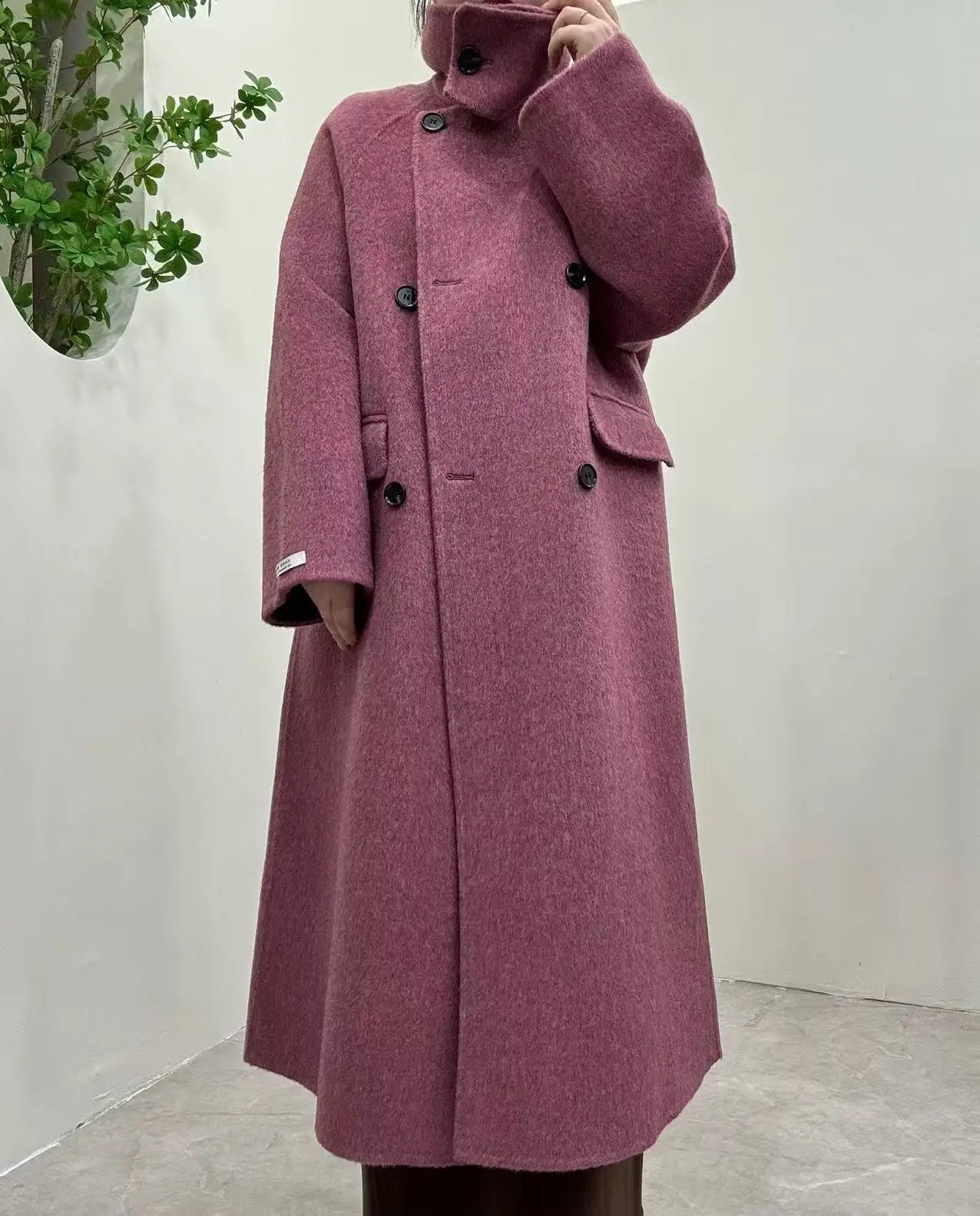 Retro Double-Sided Wool Short Coat