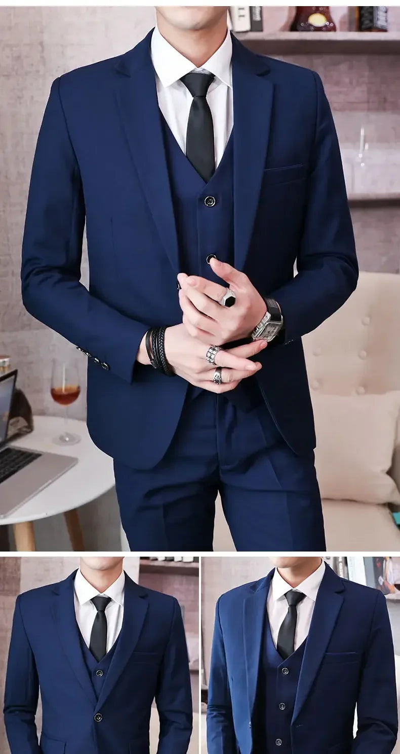 British Style Three Piece Suit