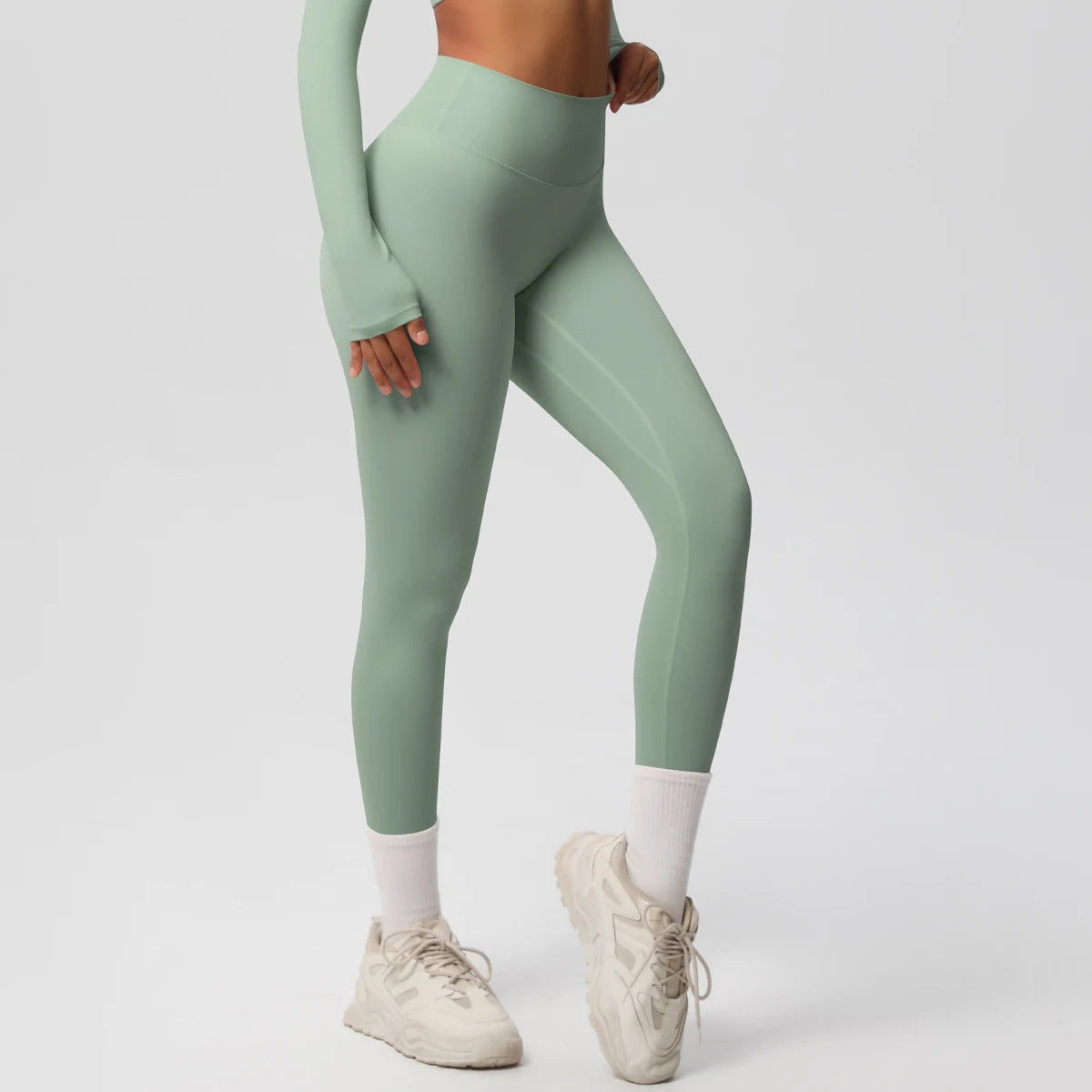 Yoga Leggings High Waist Naked Feeling Leggings Women Fitness Running Yoga Pants Energy Gym Tight Leggings Casual Workout Leggin