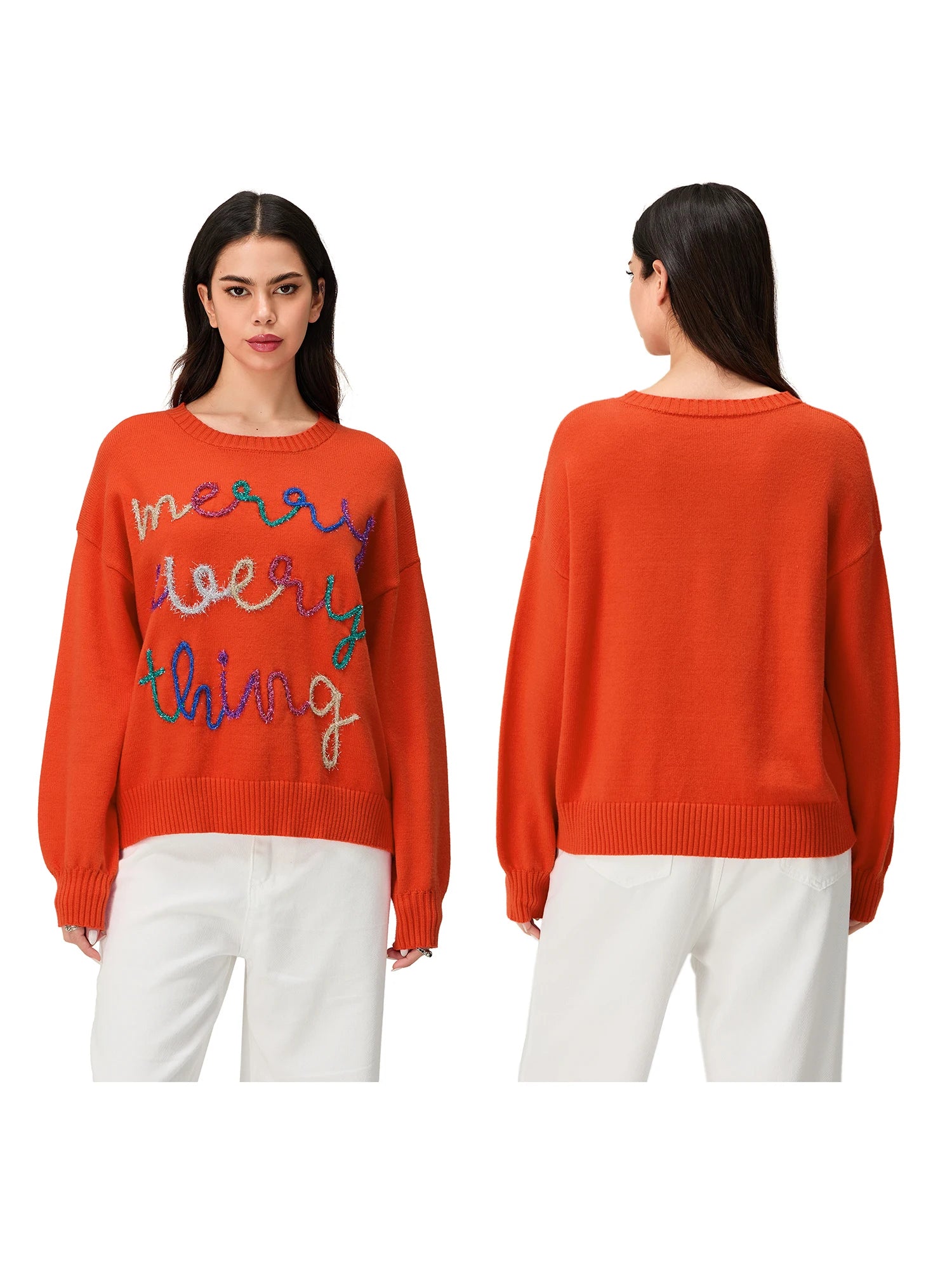 Snowflake Knit Pullover