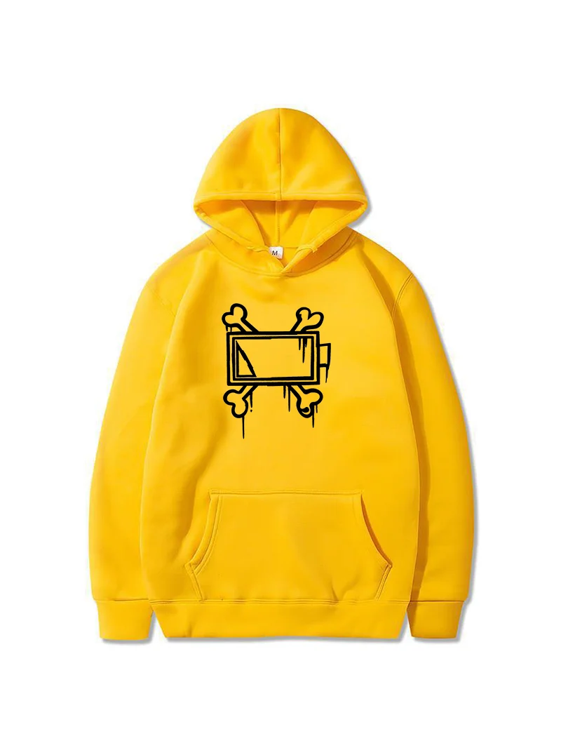 New men's and women's autumn and winter fleece hoodie  Murder Drones print foreign trade leisure sports hoodie trendy men's Y2K