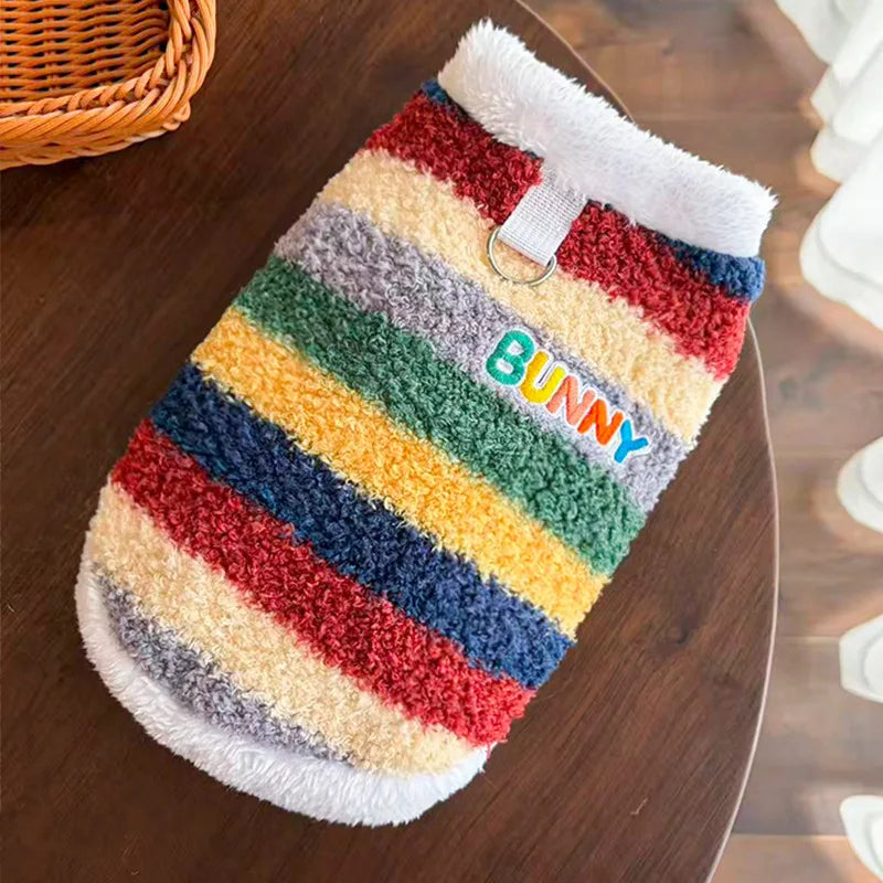 Pet Dog Clothes Soft Warm Fleece Dogs Jumpsuits Pet Clothing for Small Dogs Puppy Cats Clothes Chihuahua Yorkshire Costume Coat