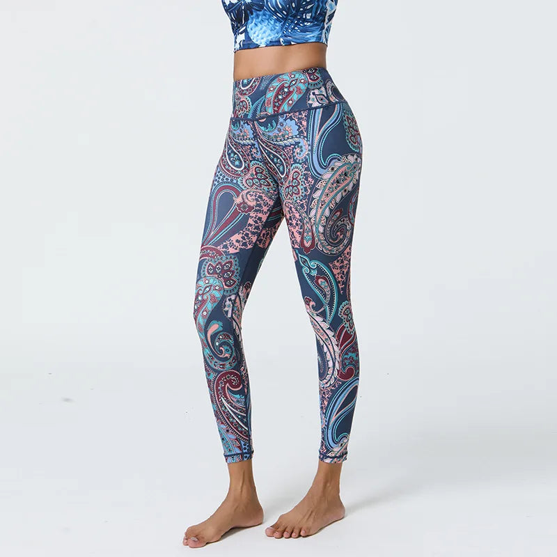 1PC Leggings Sport Women Fitness Seamless Print Yoga Pants Leggings for Fitness Running Sports Pants Fitness Slim Gym Leggings