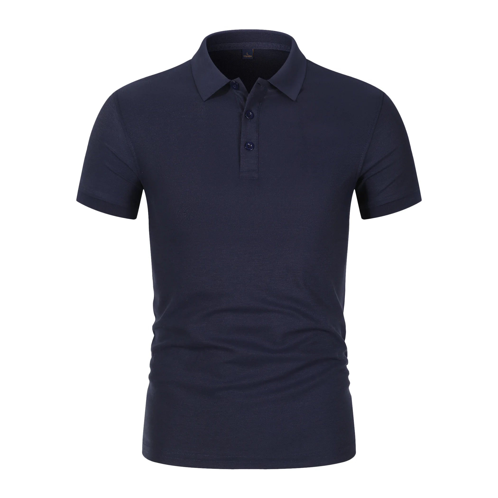 2025 Hot Sale Men's Summer Casual Breathable Comfortable Polo Shirt Men's Solid Color High Quality Short Sleeve T-Shirt ﻿