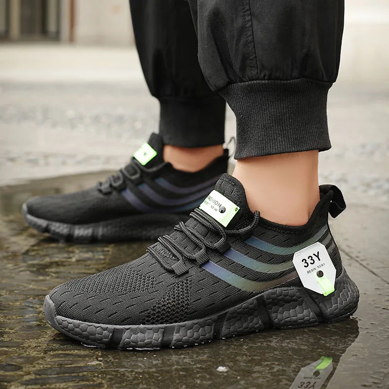 Lightweight Breathable Mesh Sports Sneakers
