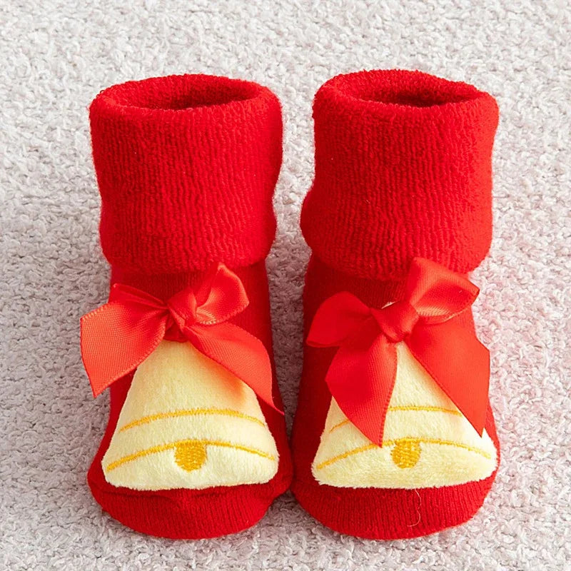 TITLE: Winter Warmth Baby Grip Socks