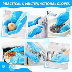 Multi-Functional Scrubbing Bath Glove